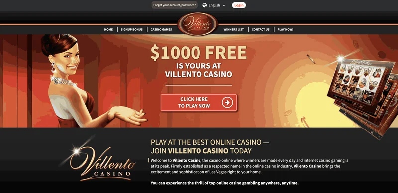Villento Casino Game Library